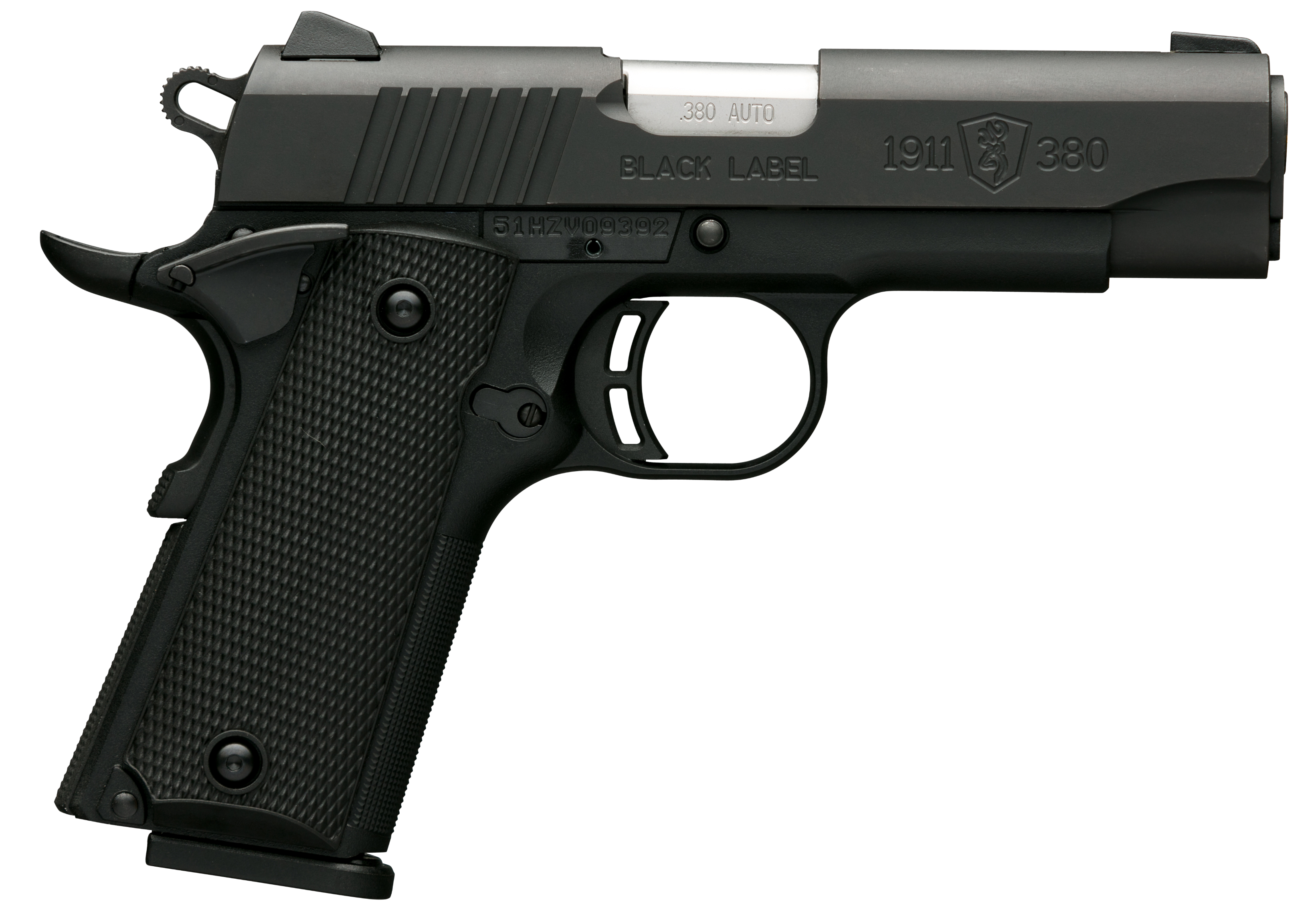 Browning 1911-380 ACP Pistol Label Compact 8 rd Locked Breech - 051905492