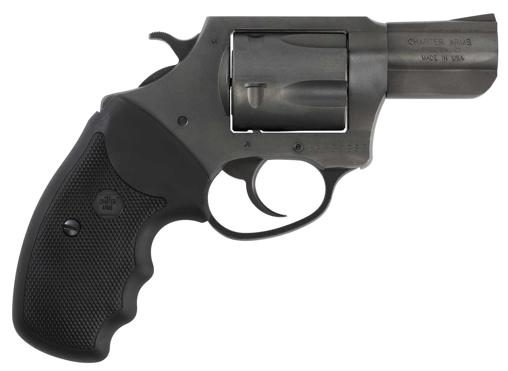 Charter Arms Bulldog Large .44 Spl Revolver Black Nitride - 64420