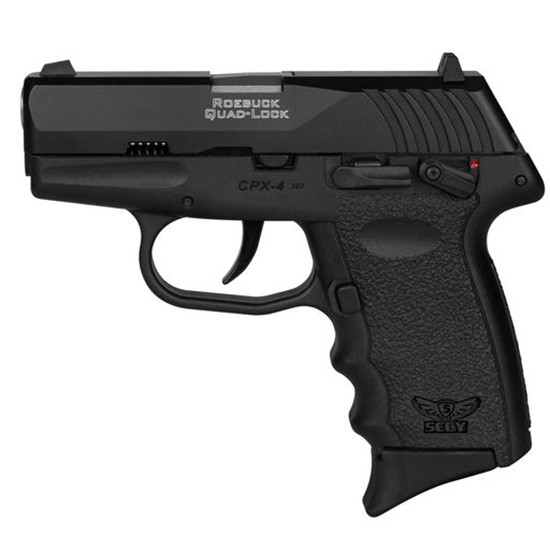 SCCY CPX-4 .380 ACP 2.96" 10+1rds Black - CPX-4CBBK