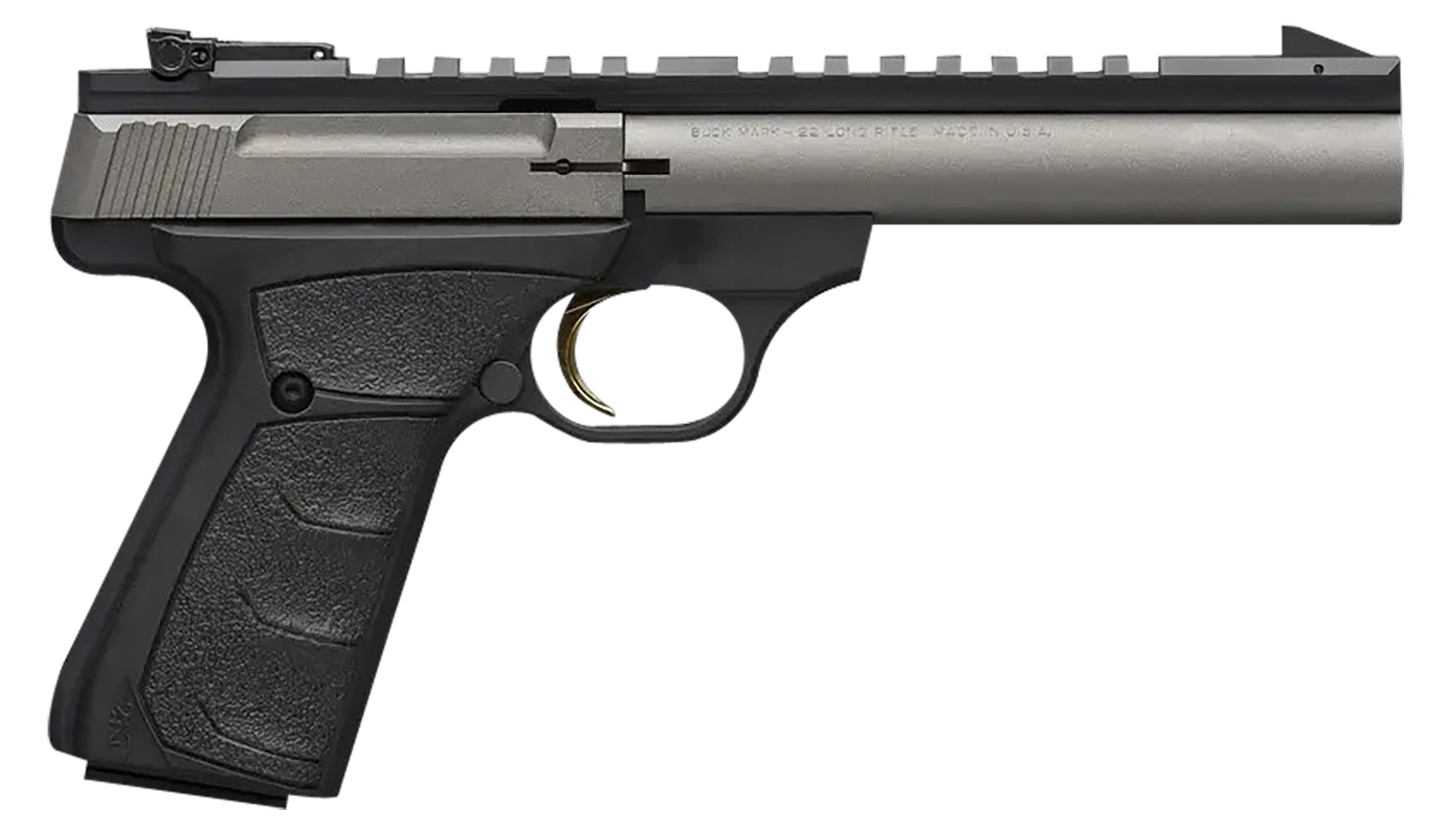 Browning Buck Mark Field Target .22 LR Pistol 5.5" 10rd Tungsten/Black