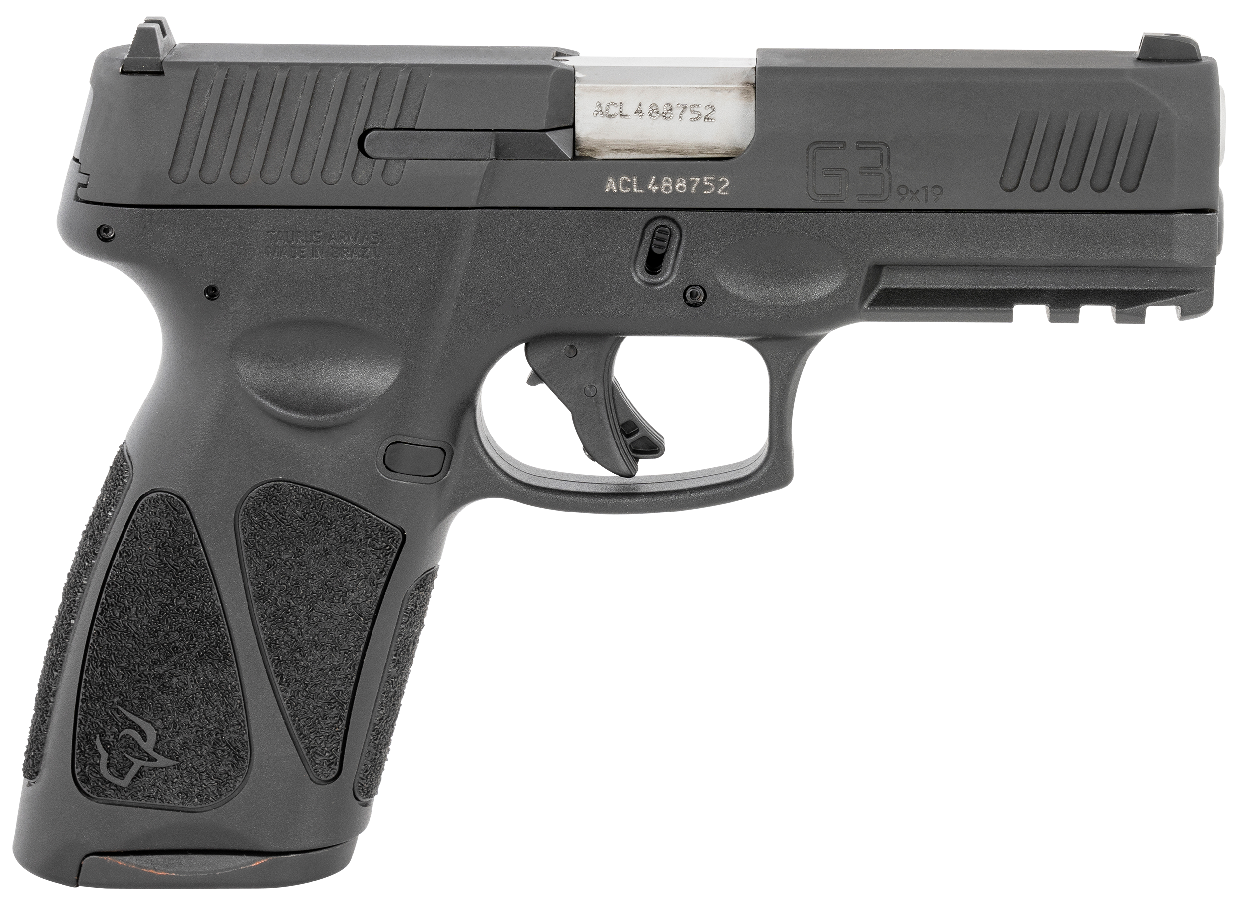 Taurus G3 9mm Pistol 4" Barrel Adj Sights Black - 1G3B94110