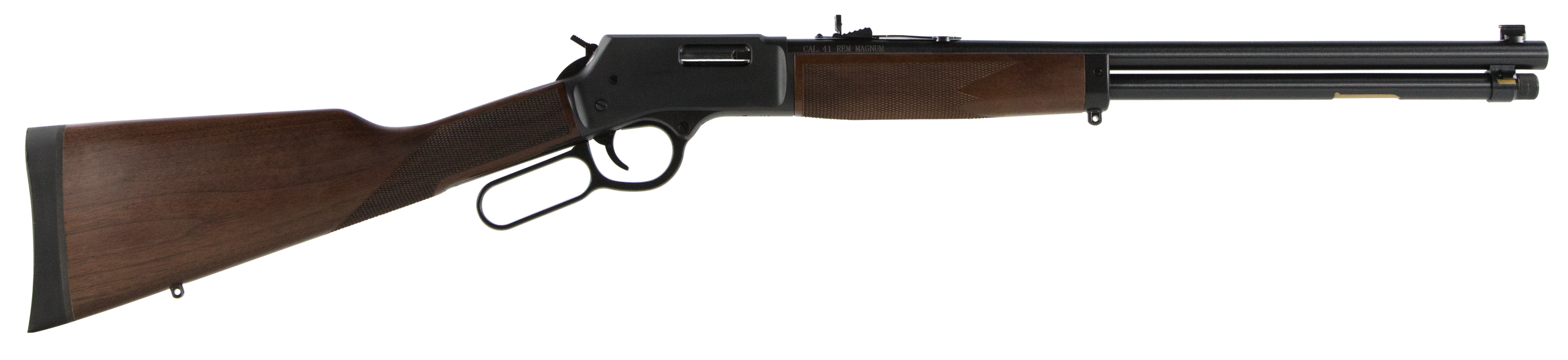 Henry Big Boy Steel .41 Magnum Lever Action Brown - H012M41