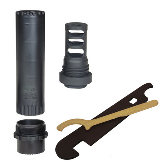 Yankee Hill Machine Turbo T3 5.56Mm Suppressor W/Muzzle Brak