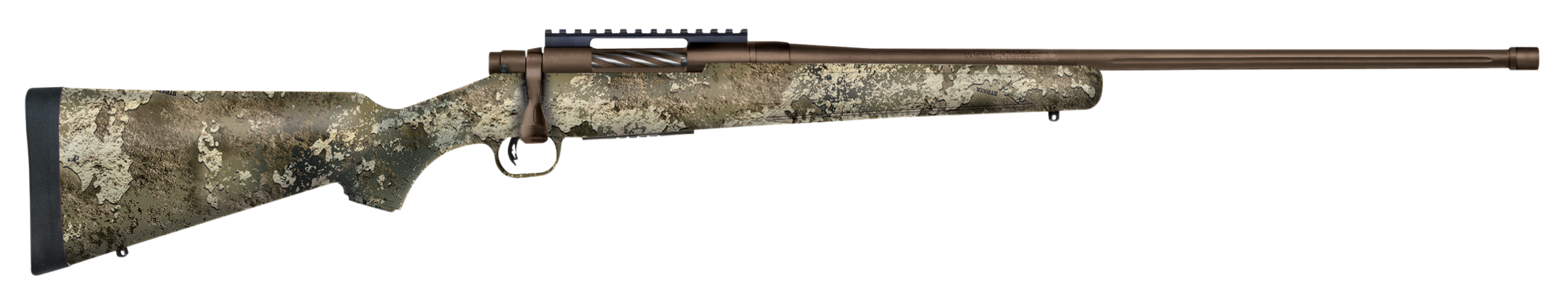 Mossberg Patriot Predator 6.5 PRC Cerakote/Strata Camo