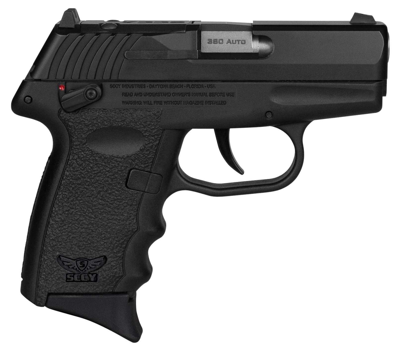 Sccy Industries Cpx-4 Sccy Cpx-4cbbkrdrg3 380 2.96 10r Sf Blk/blk