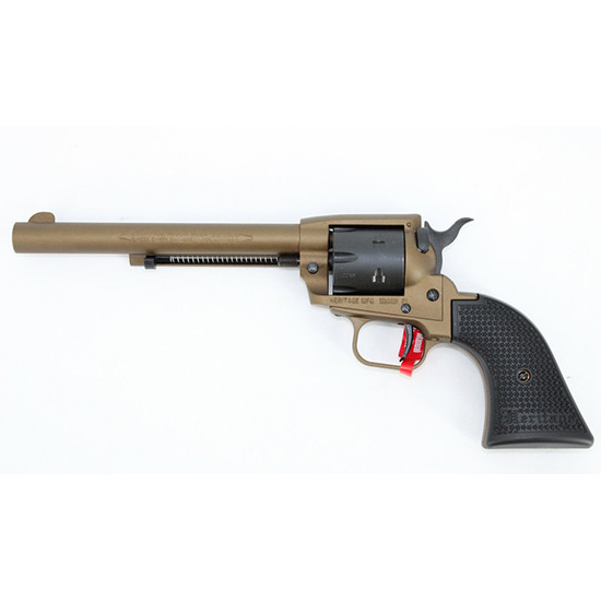 Heritage Mfg Rough Rider .22LR Revolver 6.50" 6rds Burnt Bronze