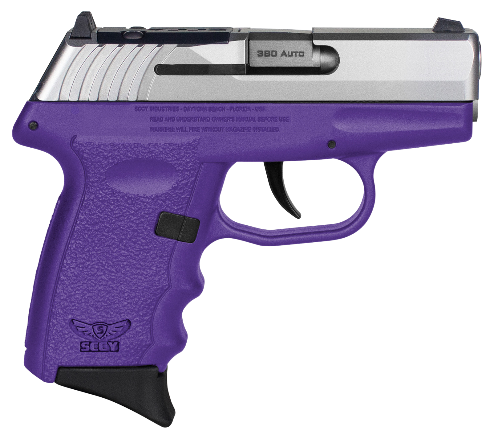 SCCY CPX-3 RDR Gen 3 .380 ACP 2.96" 10+1rds Purple - CPX3TTPURDRG3