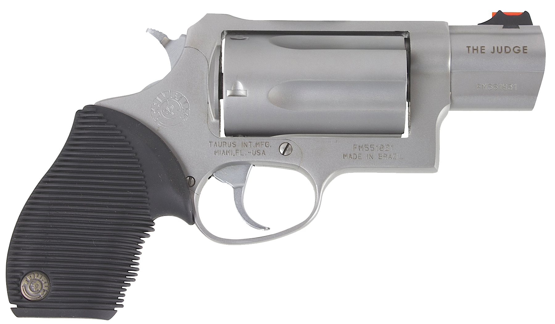 Taurus Judge Public Defender 45 Colt Revolver in Matte Stainless