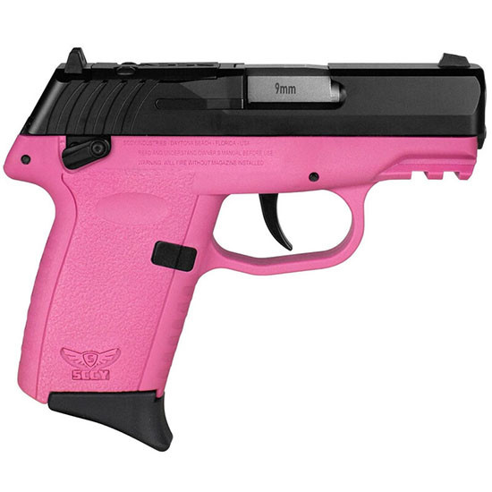 Sccy Industries Cpx-1 Sccy Cpx-1cbpkrdrg3 9mm 3.1 10r Sf Blk/pnk