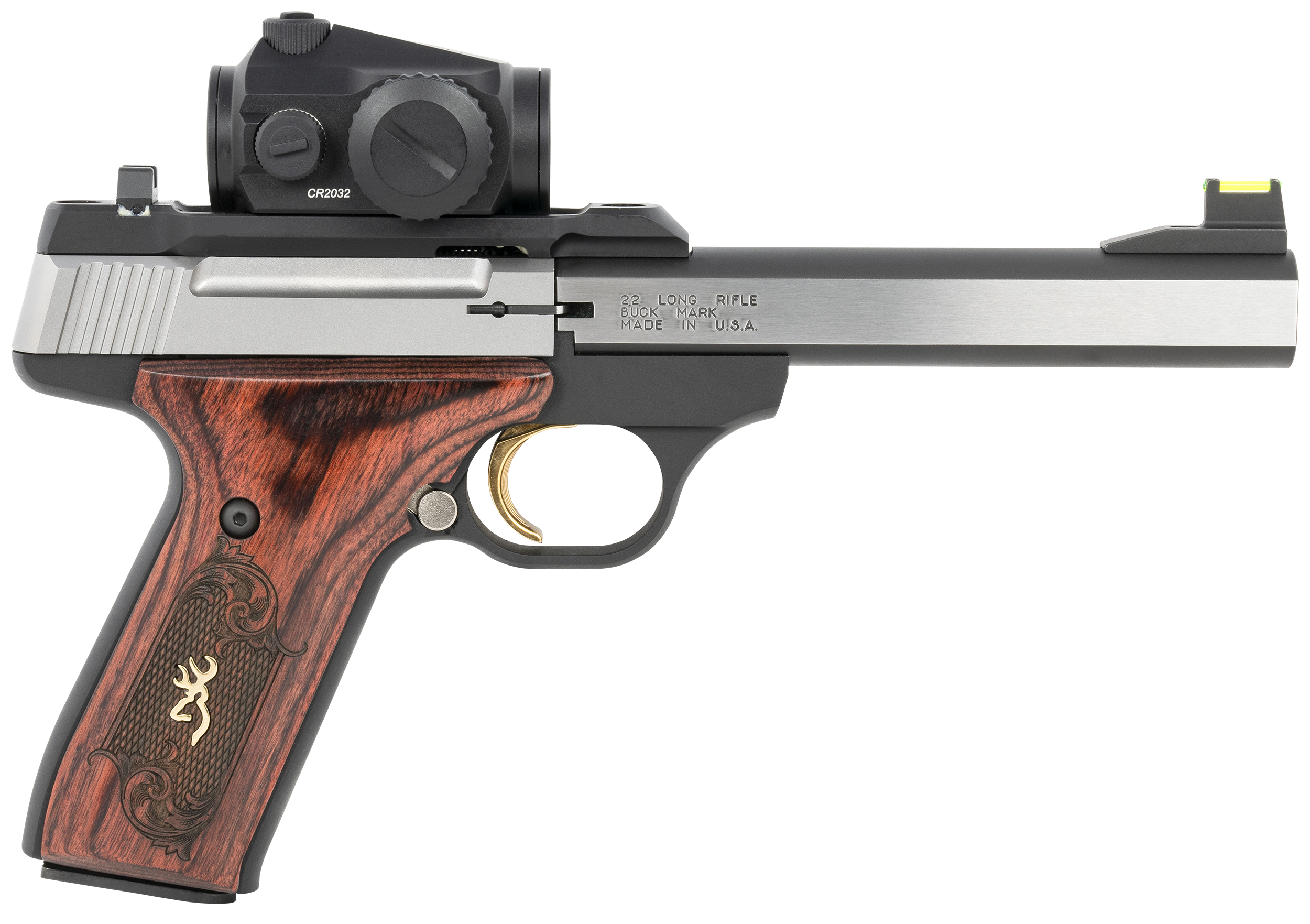 Browning Buck Mark Brn 051581490 Bm Med Rswd Stnls Rd 22