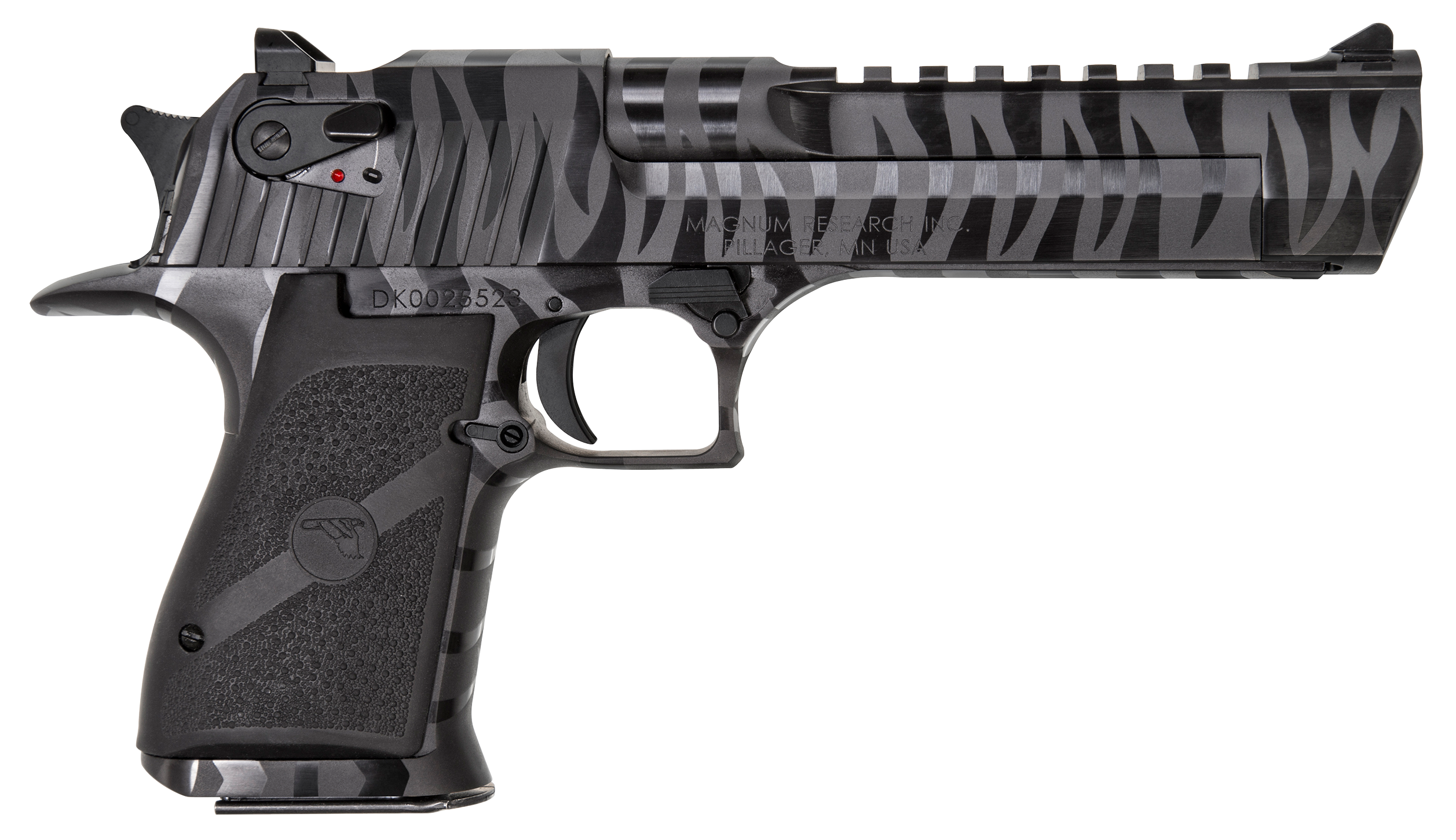 Mag Research Desert Eagle Mark XIX .50 AE Black Oxide w/ Tiger Stripes
