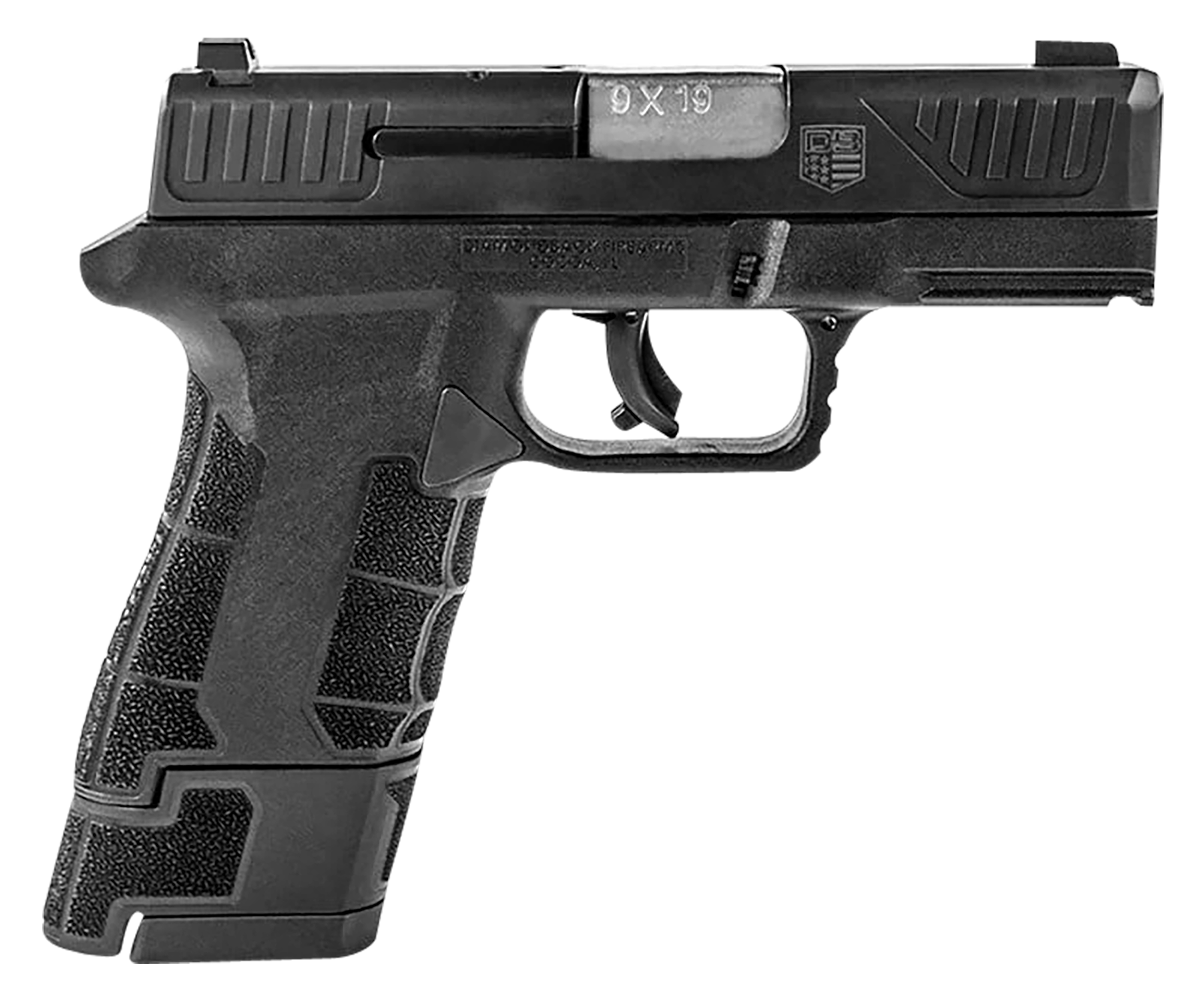 Diamondback AM2 9mm Pistol 3.5" Barrel Black - DB0300P001