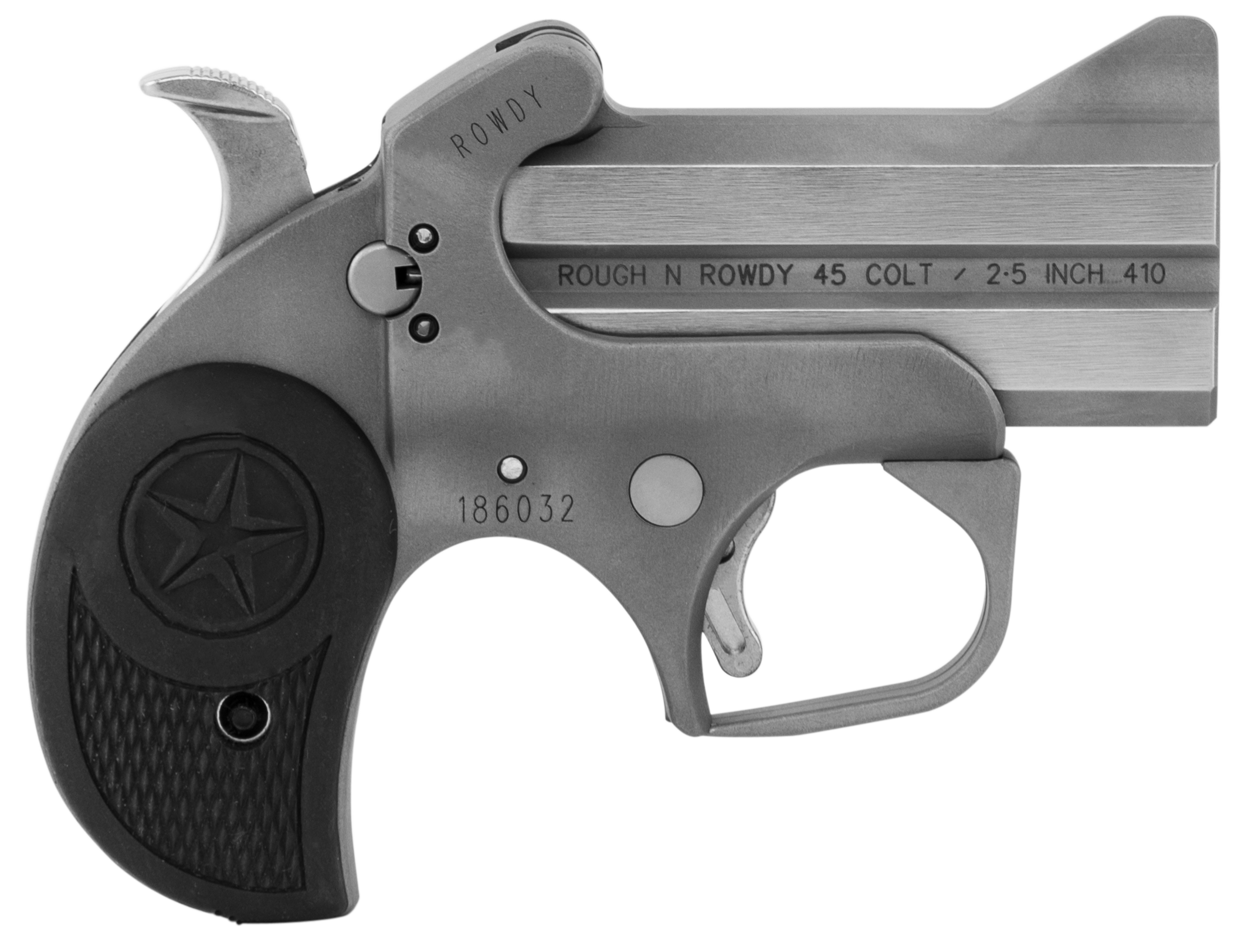 Bond Arms Rowdy 45 LC/410 Ga 2 Rd Derringer Break Open Double Barrel