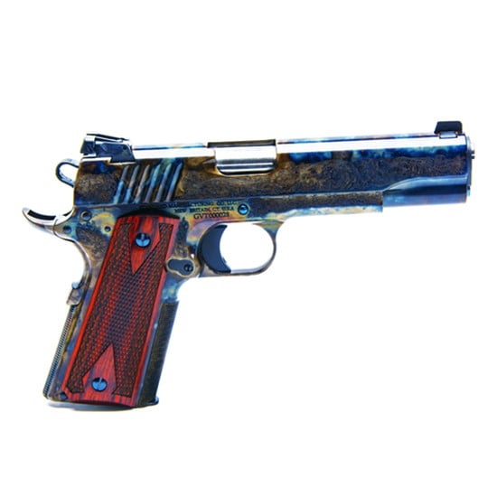 Standard Mfg 1911 Case Hardened Engraved .45ACP 5" 7rd - 1911CC1