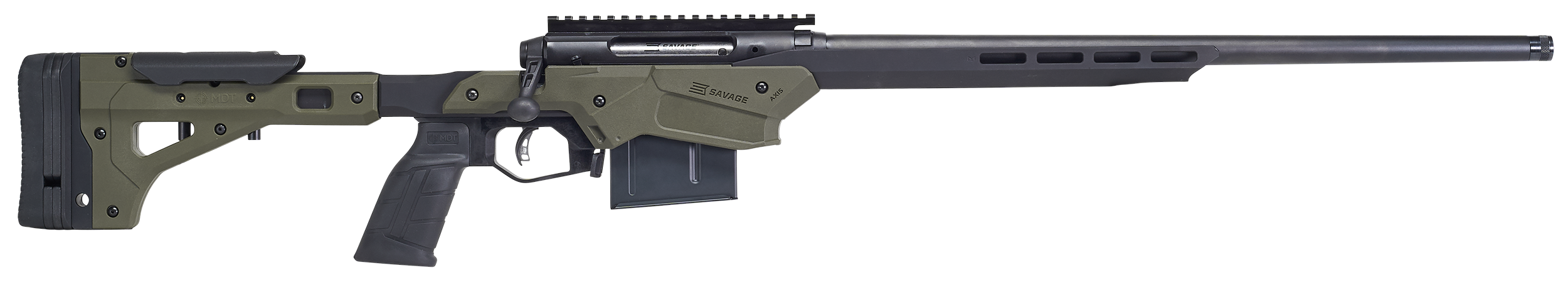 Savage Arms Axis II Precision 6.5 Crd Matte OD Green/Black