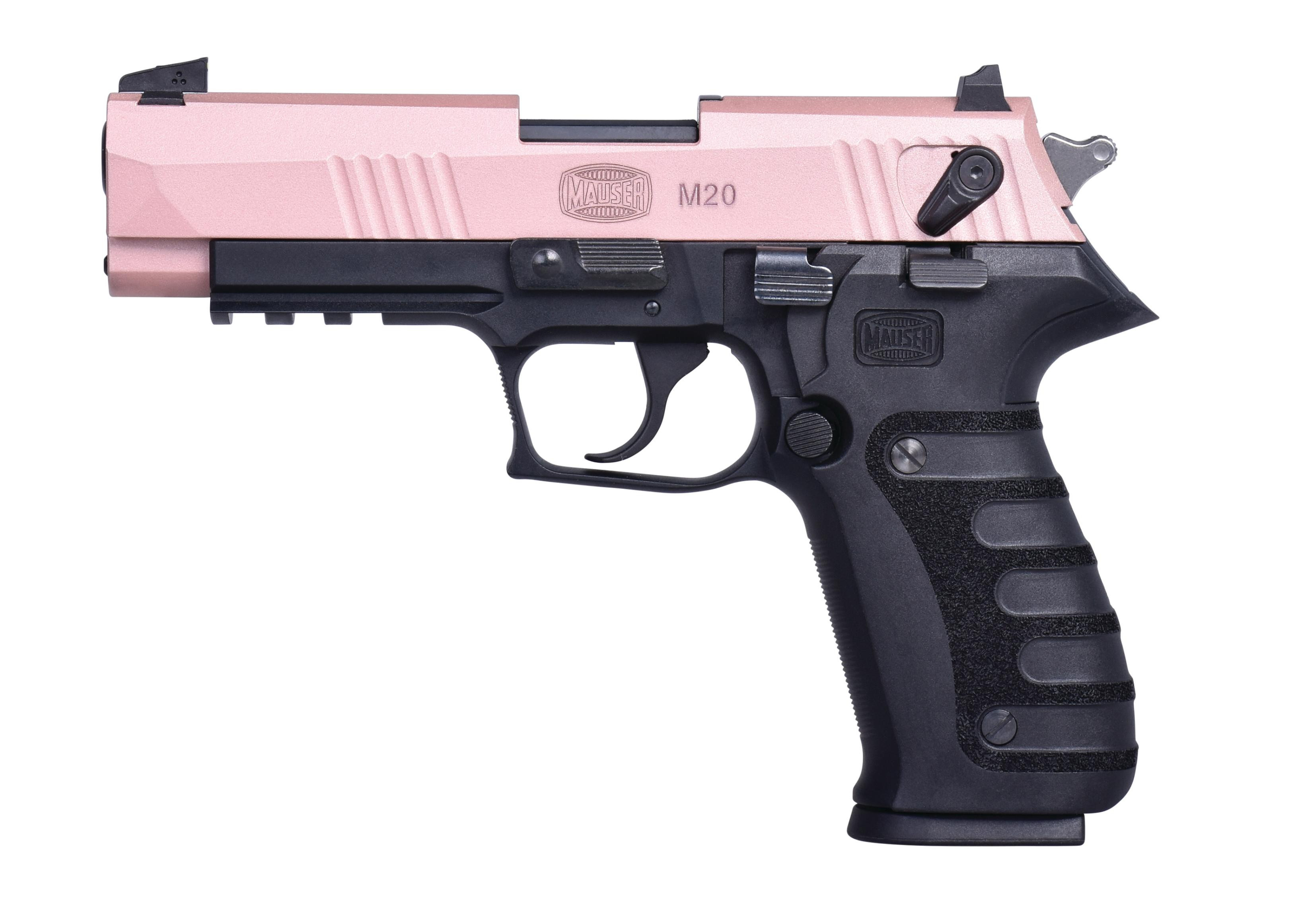 Blue Line Global Mauser M20 22Lr 4.7 Rose Gold 10Rd