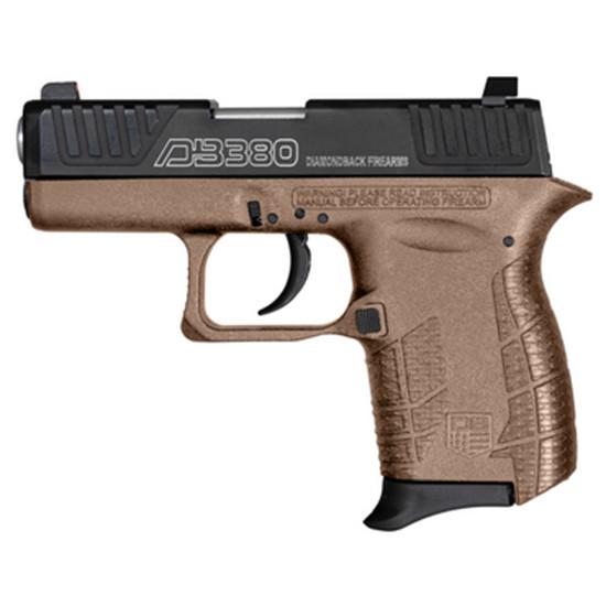 Diamondback Firearms Gen 4 .380 ACP 2" 6+1rds FDE - DB0100E062
