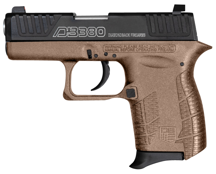 Diamondback Firearms Gen 4 .380 ACP 2" 6+1rds FDE - DB0100E062