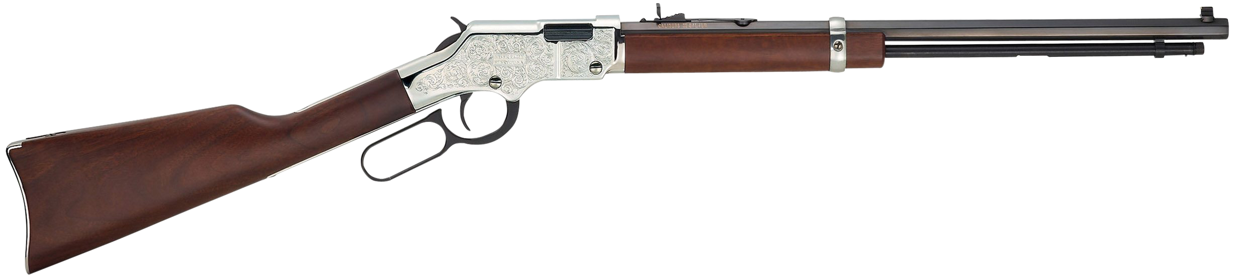 Henry The Silver Eagle .17 HMR Lever Action Brown - H004SEV