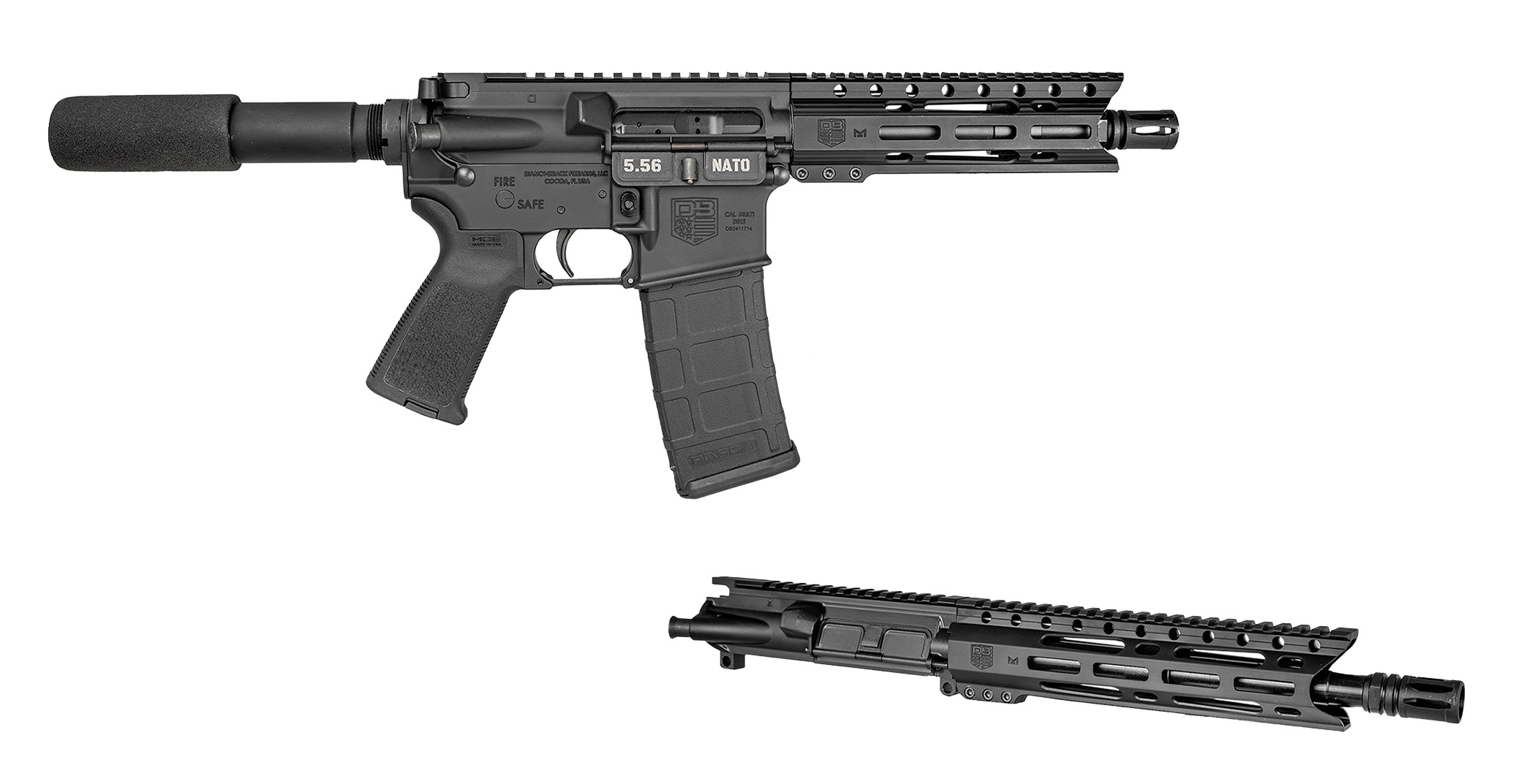 Diamondback Firearms DB15 5.56x45mm 10" 30rds Black Hardcoat Anodized