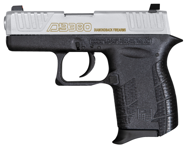 Diamondback Firearms Gen 4 .380 ACP 2" 6+1rds Black - DB0100E022