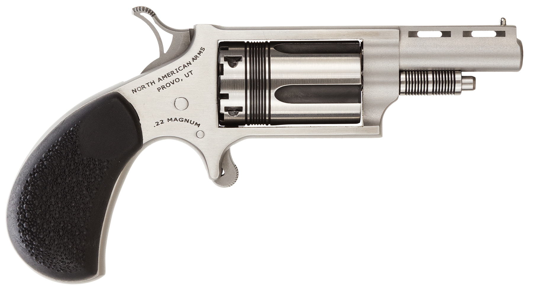 North American Arms Wasp Small .22 Mag Revolver SS - 22MTW
