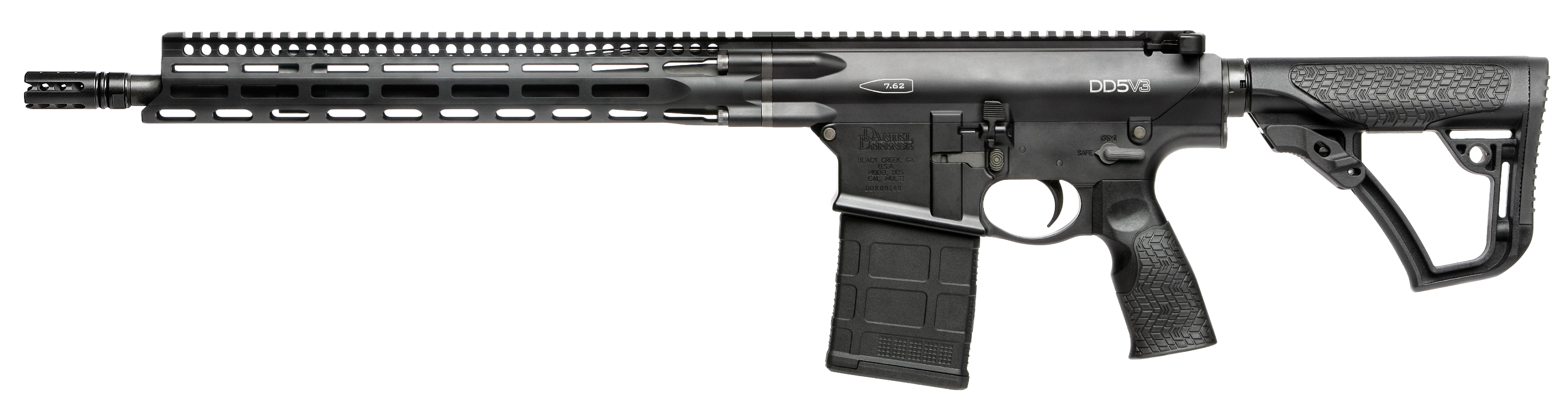 Daniel Defense DD5 V3 .308 Win/7.62 Semi-Auto AR-10 Rifle - 02-157-07258-047