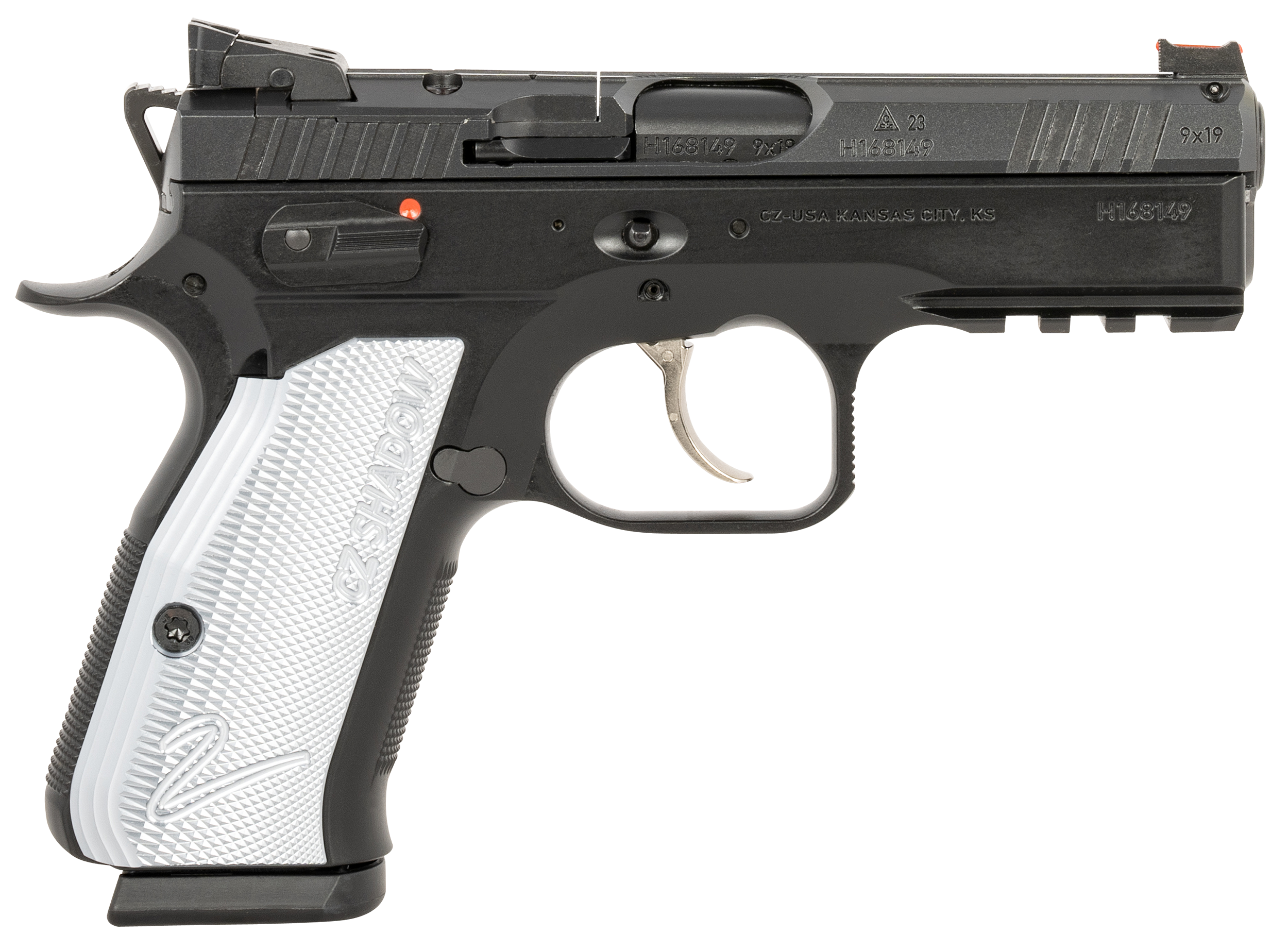 CZ Shadow II Compact 9mm 4" 15rd Pistol - 91255