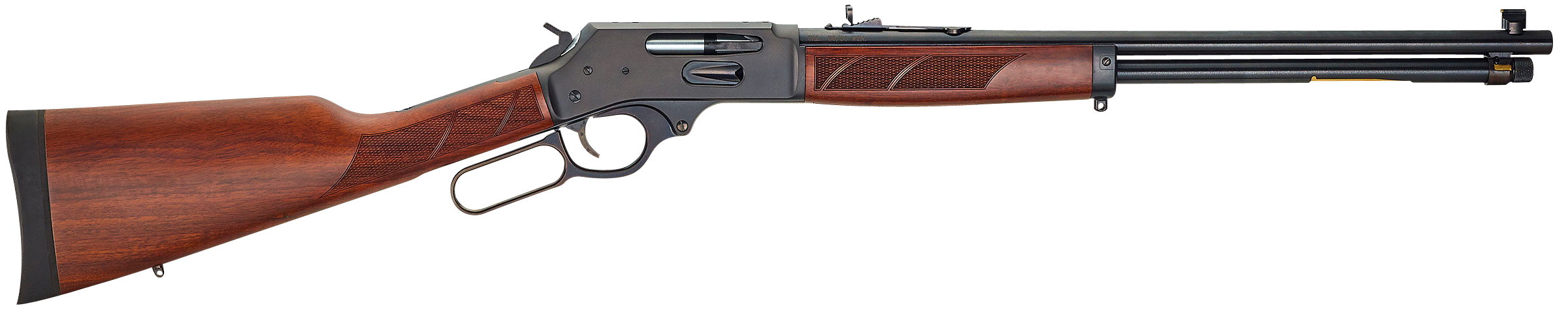 Henry Steel Lever Action 30-30 20" 5rds Large Loop Side Gate - H009GL