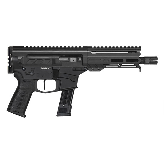 Cmmg Dissent Mk17 6.5 Black Pistol 9Mm