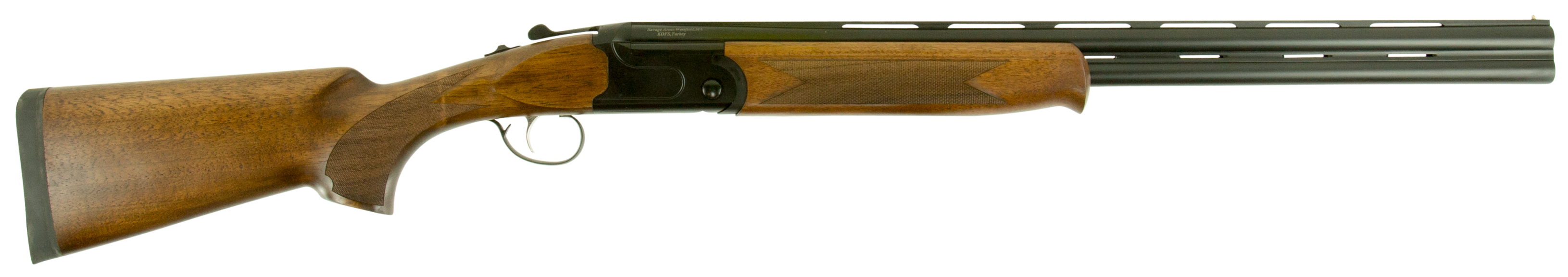 Savage Arms Stevens 555 Compact 410 ga Over/Under Shotgun Oil Brown - 22156