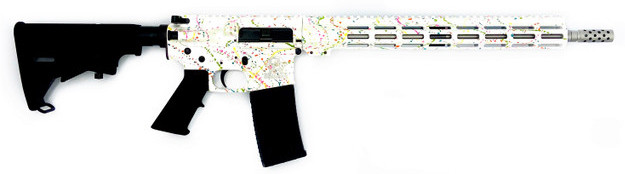 Great Lakes Firearms Ar-15 223Wyl 16 Ss Saved Splatter White 30R