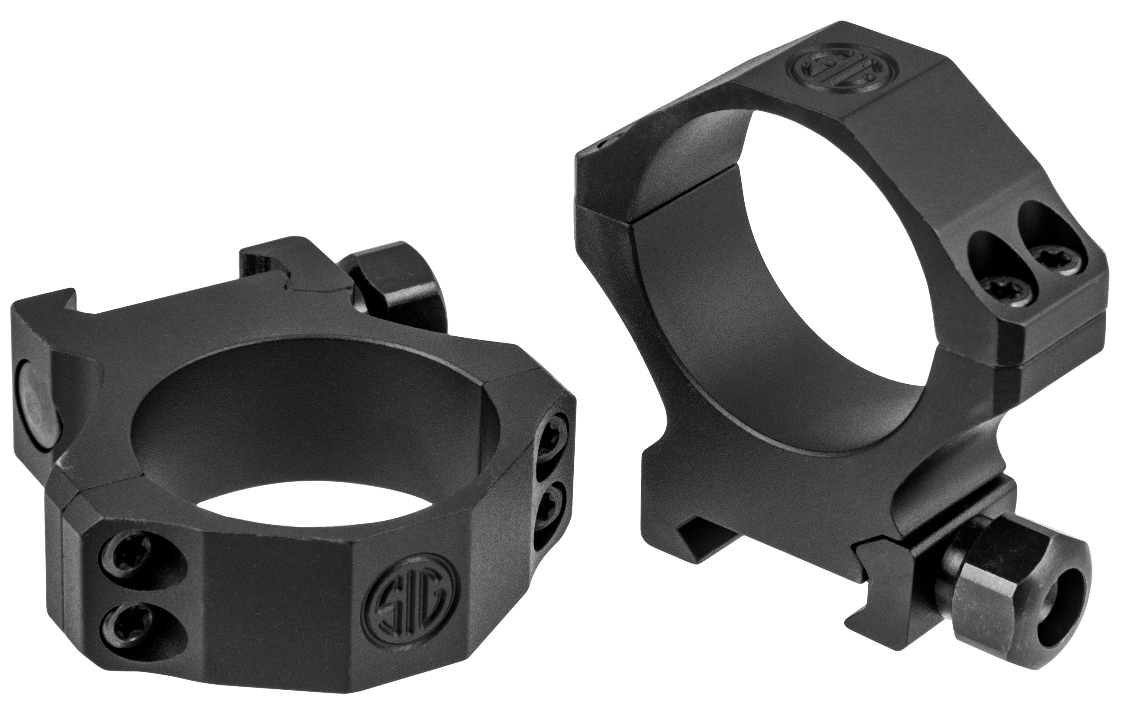 Sig Sauer ALPHA1 Hunting 34mm Rings Matte, High (1.12"), Aluminum