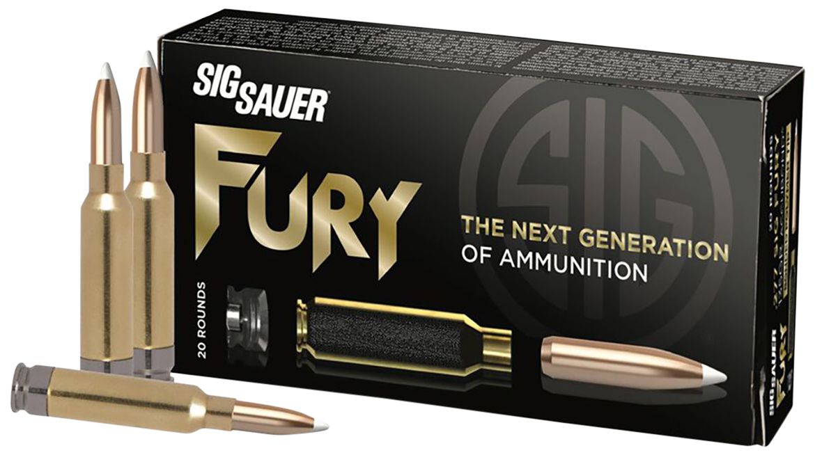 Sig Sauer H277SFAB15020 Fury277 Sig Fury 150 gr 2830 fps Nosler AccuBond 20 Bx/10 Cs