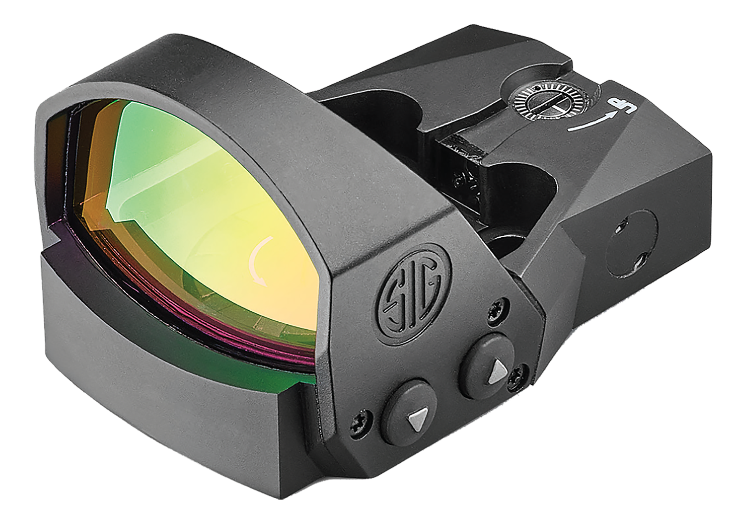 Sig Sauer 1x30 ROMEO1PRO Reflex Sight Black, 6 MOA Dot (Red), 1 MOA Adj, Steel Shroud