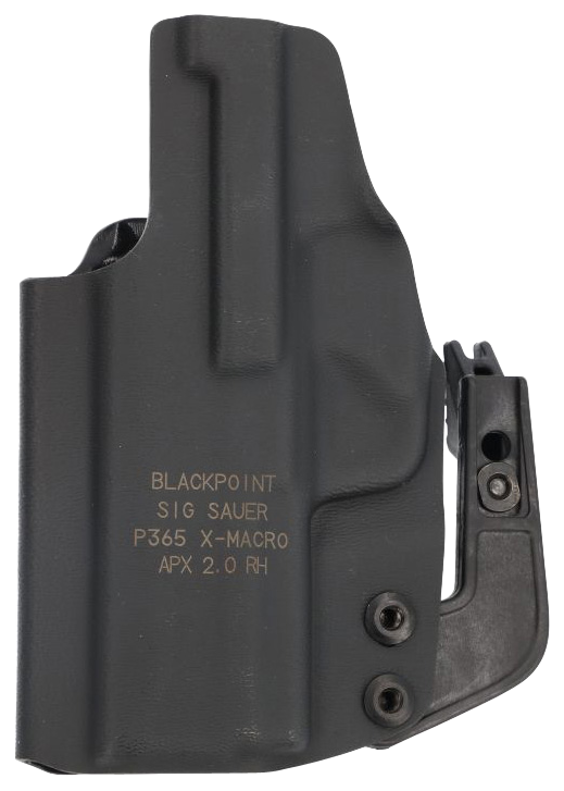 Sig Sauer 8901258 TacticalIWB Black Right Hand