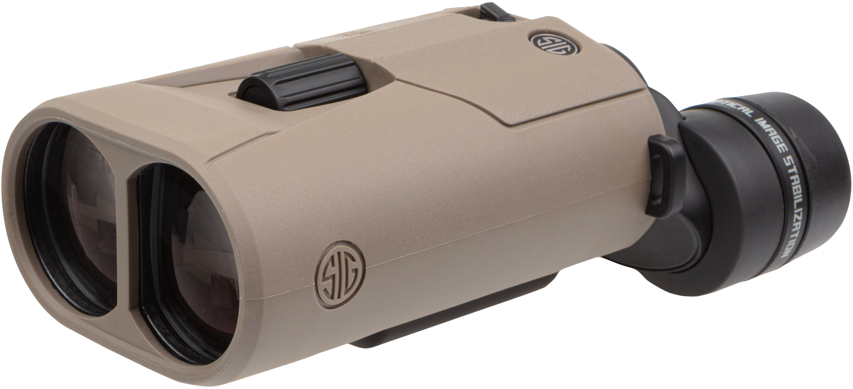 Sig Sauer Electro-Optics SOZ6WP12 Zulu6 HDX Flat Dark Earth 12x42mm Roof Prism Magnesium Features Optical Image Stabilization