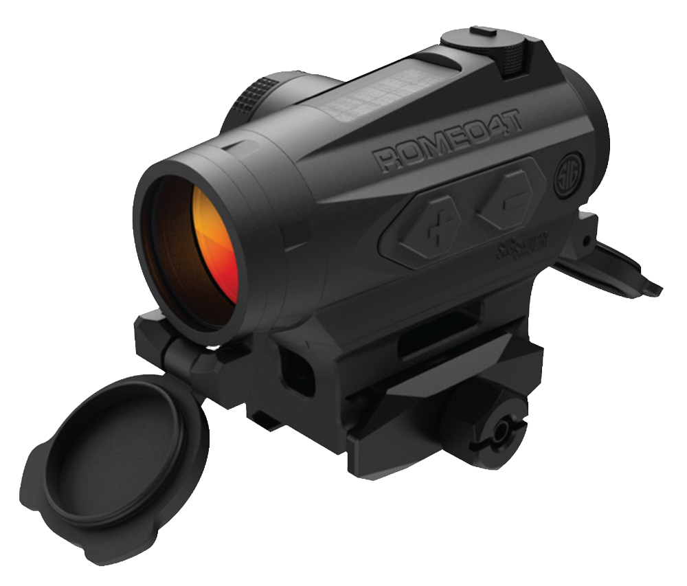 Sig Sauer 1x20 ROMEO4T Red Dot Sight Black, 1 MOA Dot Ballistic CirclePlex (Red), 0.5 MOA Adj