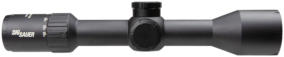 Sig Sauer Electro-Optics SOW63113 Whiskey6 Black 3-18x44mm 30mm Tube Quadplex Reticle