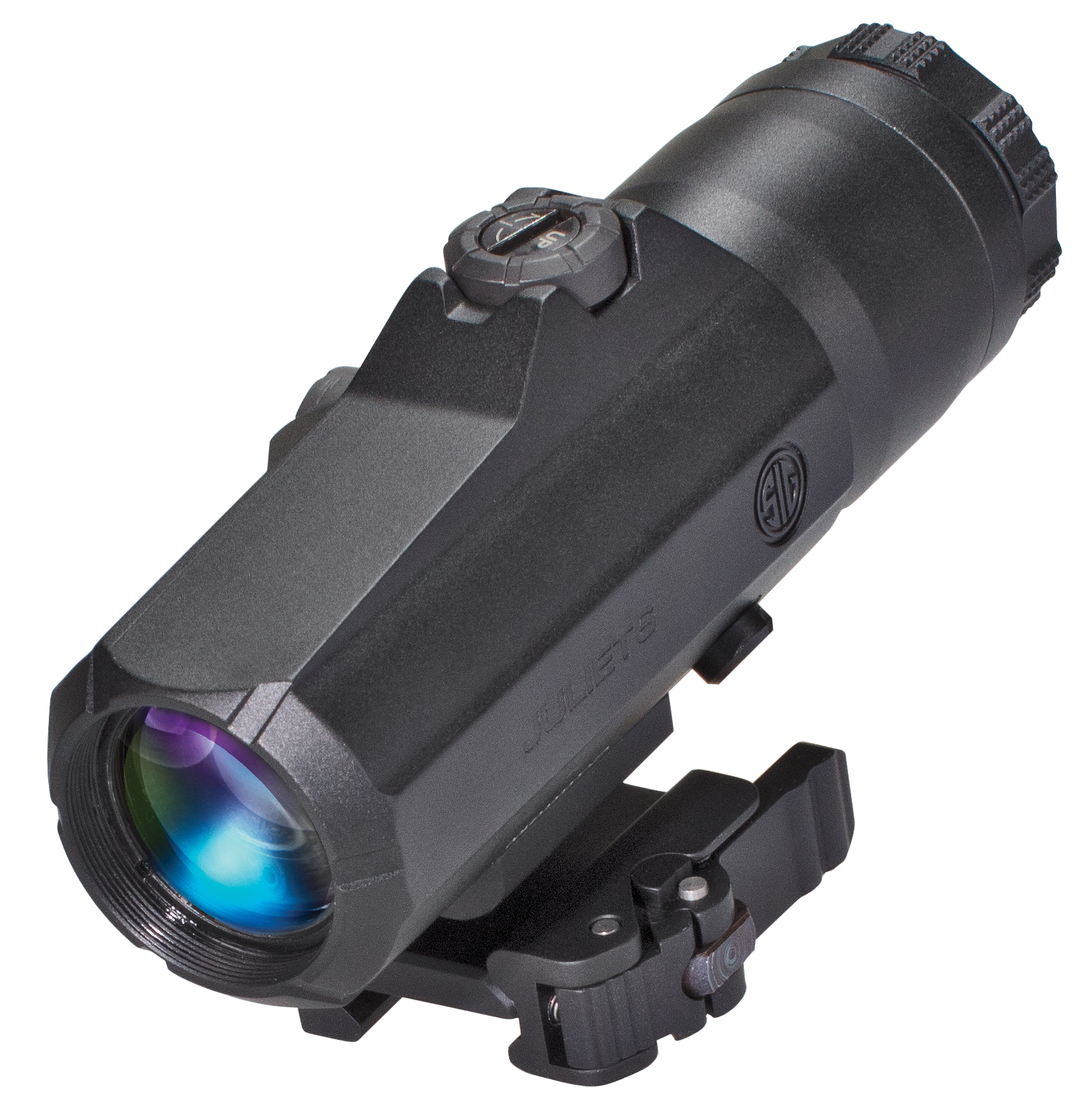 Sig Sauer 6x24 JULIET6 Magnifier Black, PowerCam QR Mount with Spacers