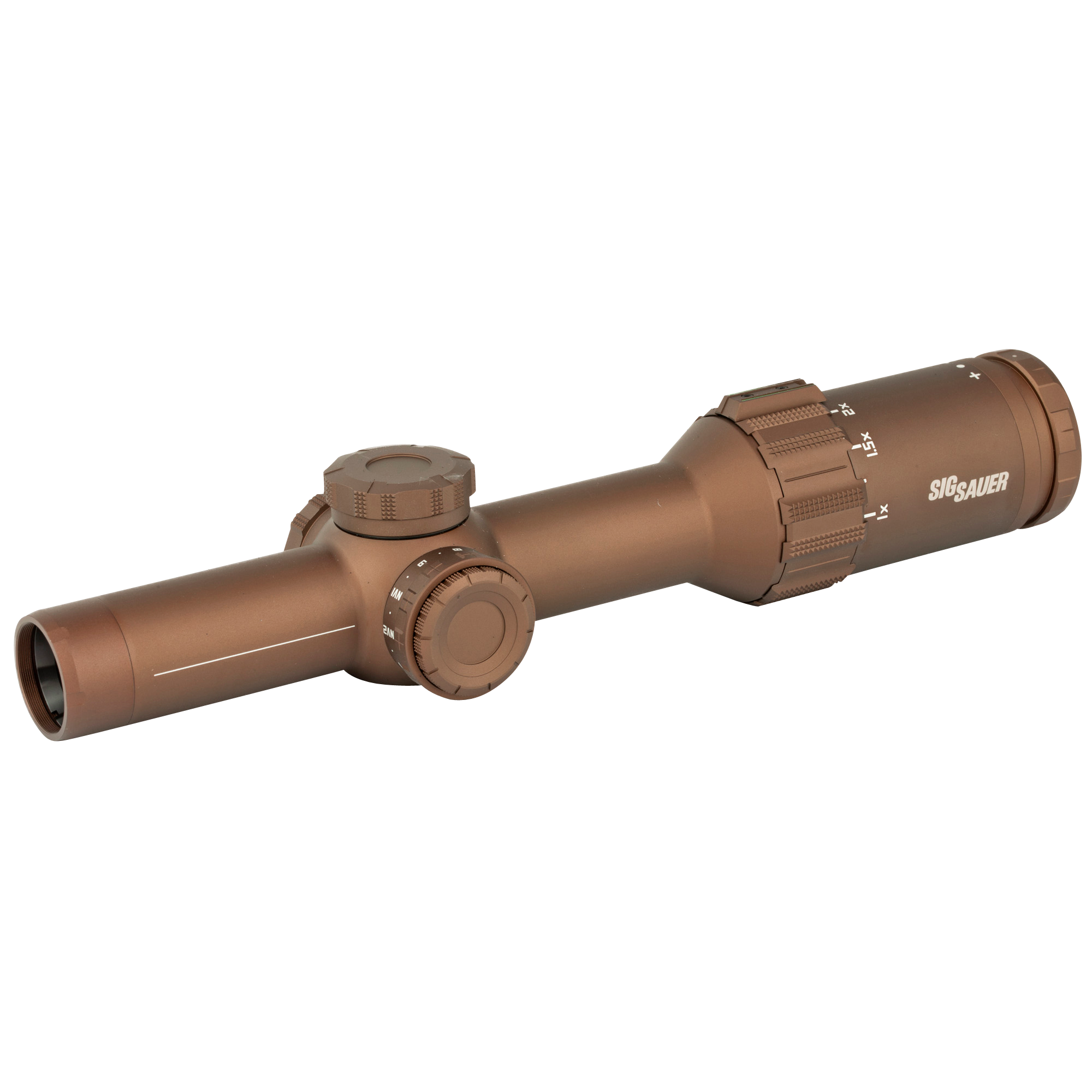 Sig Sauer 1-6x24 TANGO6T 30mm Riflescope FDE, Illuminated DWLR6, 0.2 MRAD Adj