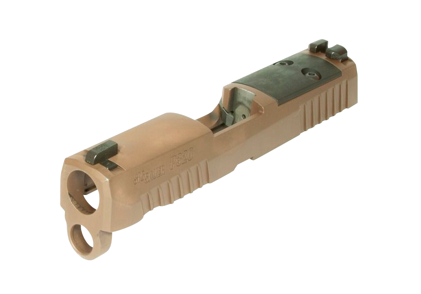 Sig Sauer 8900276 P320 X-Series Slide Assembly 3.6" Barrel Sig P320 9mm Luger Coyote Brown Stainless Steel Romeo1Pro