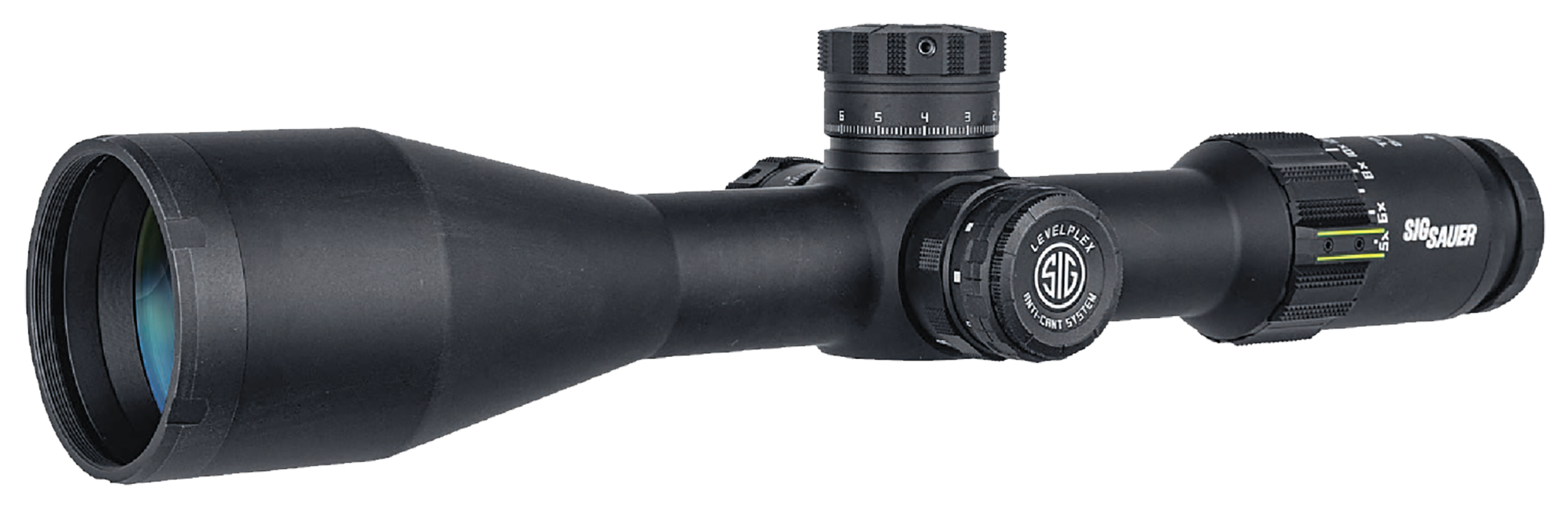 Sig Sauer 5-30x56 TANGO6 34mm Riflescope Black, Illuminated DEV-L MRAD, Side Focus, 0.1 MRAD Adj