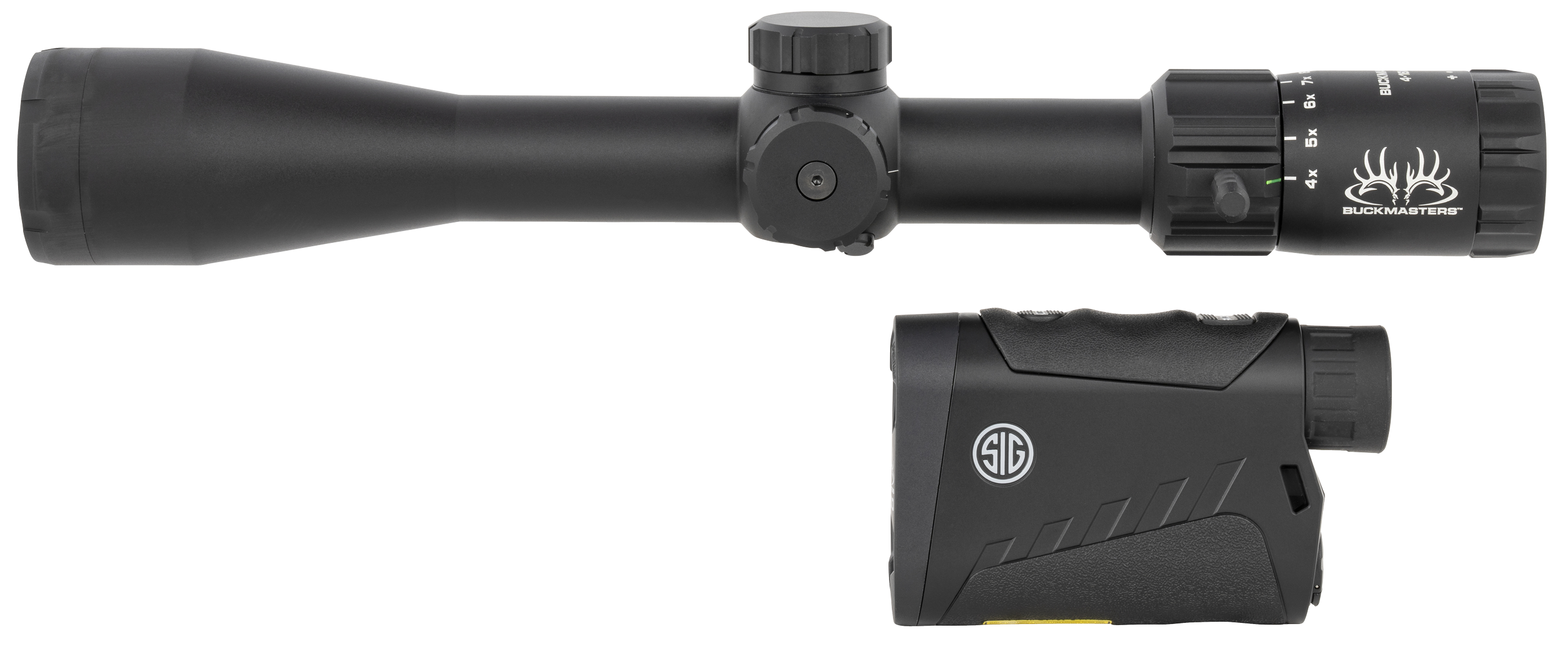 Sig Sauer Buckmasters Rifle Scope with Buckmasters LRF 1500 Laser Rangefinder
