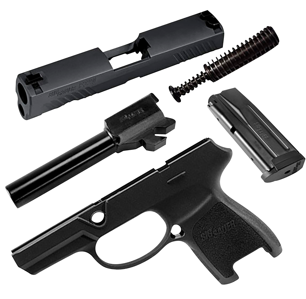 Sig Sauer CALX320SC9BSS P320 Subcompact X-Change Kit 9mm Luger Sig 320 Handgun Black