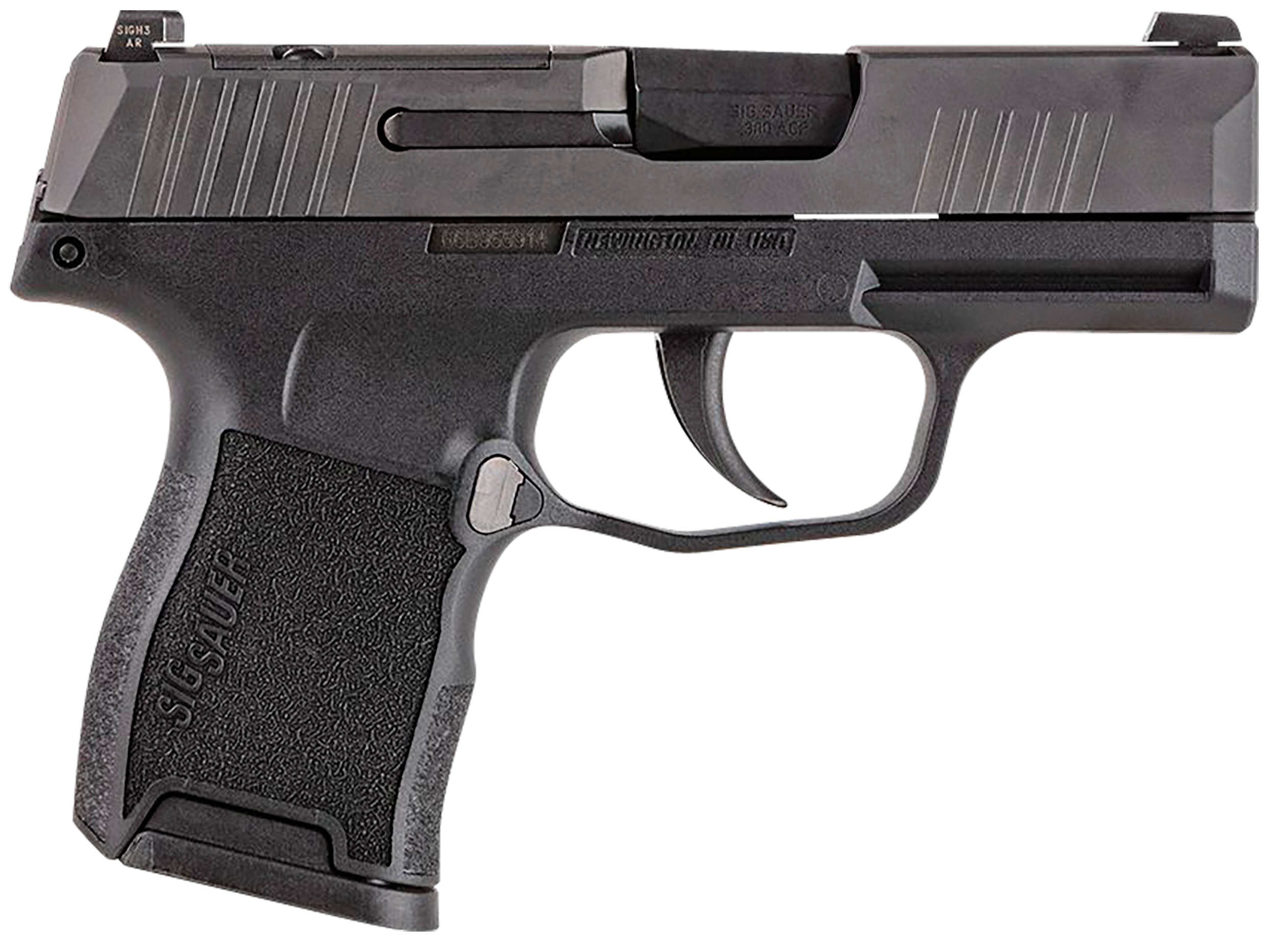 Sig P365-380 Optics Ready .380 ACP Pistol W/ Manual Safety - 365-380-BSS-MS