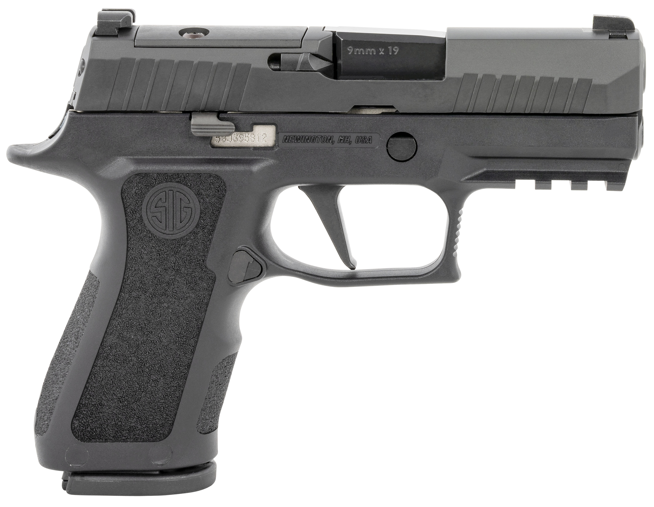 Sig Sauer P320 Xcompact 9mm 3.60" 10rds Black - 320XC9BXR3PR210