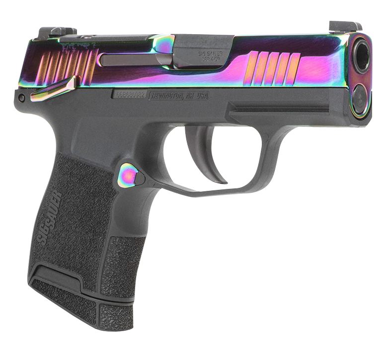 Sig Sauer P365 .380 ACP 3.1" 10rds Rainbow Titanium - 365-380-RBT-MS