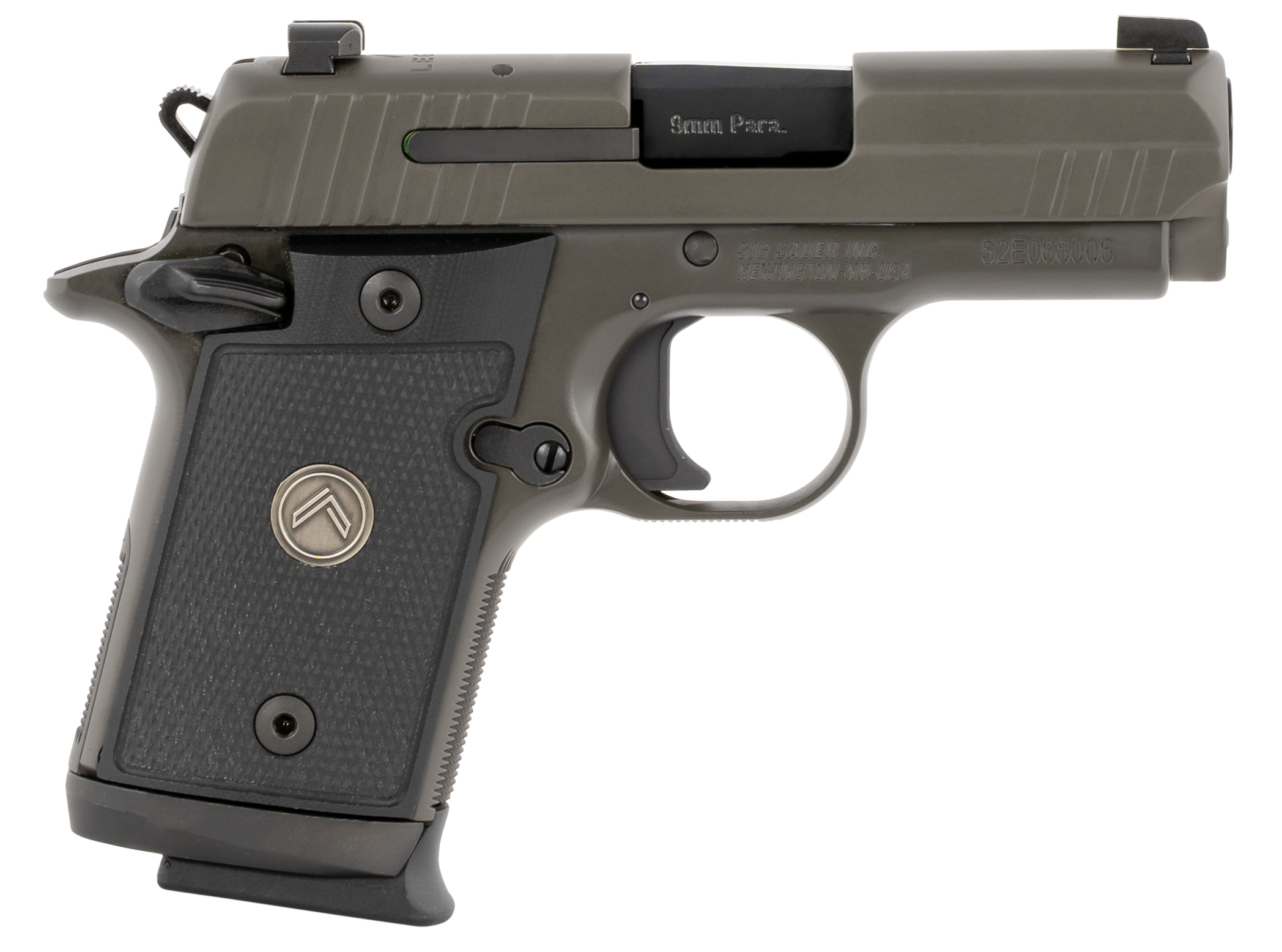 Sig Sauer P938 Legion Micro-Compact 9mm Pistol Legion Gray - 938M-9-LEGION