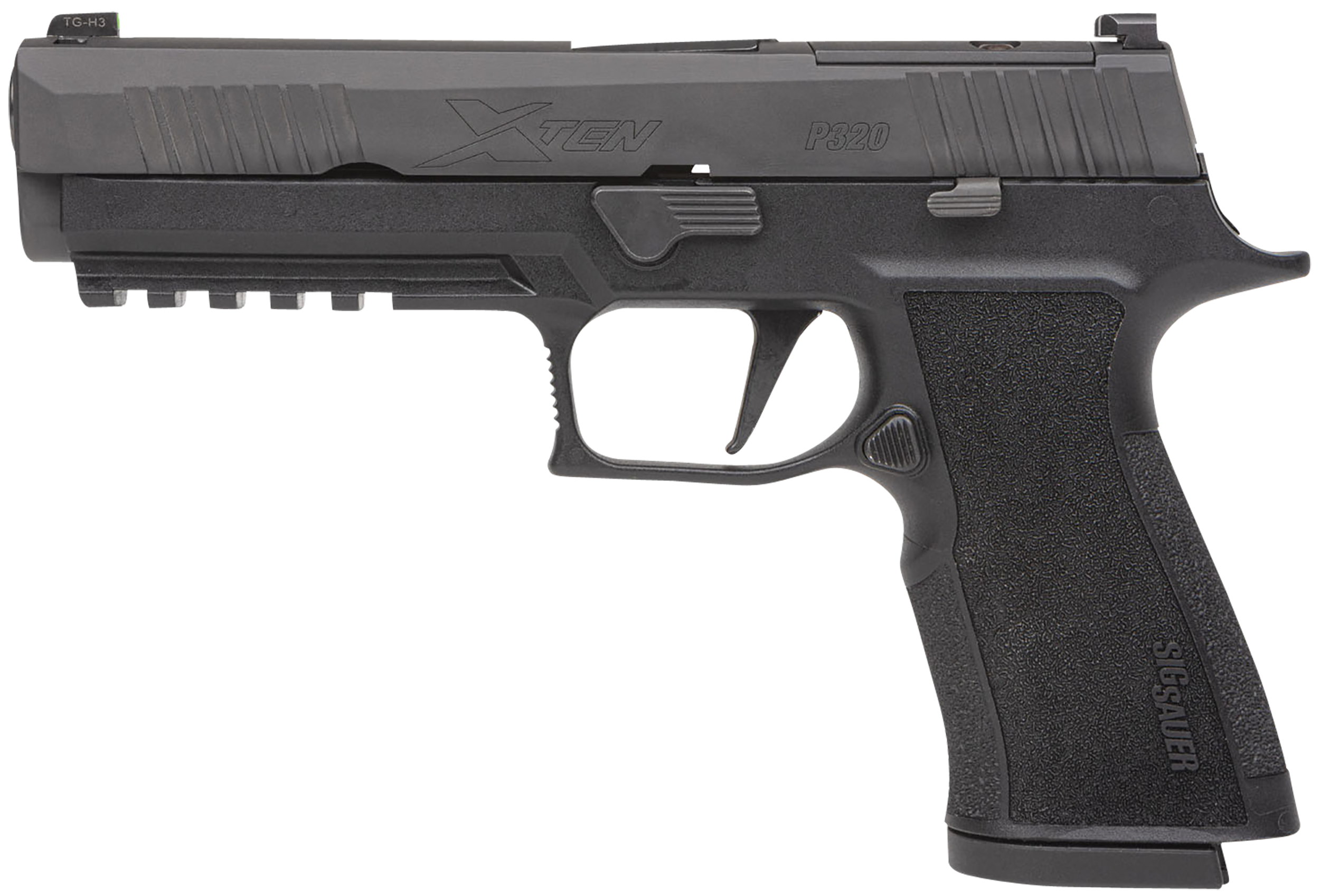 Sig P320 XTEN 5" Optics Ready 10mm Pistol Black - 320X5-10-BXR3-R2